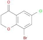 8-Bromo-6-chlorochroman-4-one