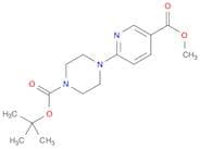 tert-butyl 4-[5-(methoxycarbonyl)pyridin-2-yl]piperazine-1-carboxylate
