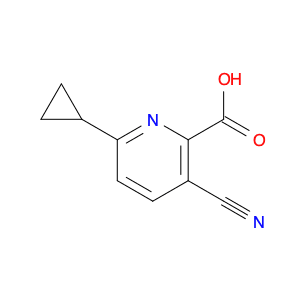 3-cyano-6-cyclopropylpyridine-2-carboxylic acid