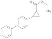 ethyl 2-(4-phenylphenyl)cyclopropane-1-carboxylate