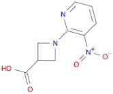 1-(3-Nitropyridin-2-yl)azetidine-3-carboxylic acid