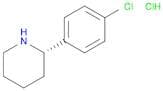 (2S)-2-(4-Chlorophenyl)piperidine hydrochloride