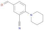 5-Formyl-2-(piperidin-1-yl)benzonitrile