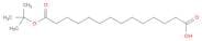 14-(Tert-butoxy)-14-oxotetradecanoic acid