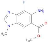Methyl 5-amino-4-fluoro-1-methyl-1H-1,3-benzodiazole-6-carboxylate