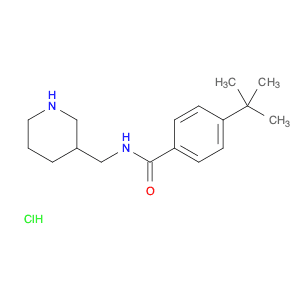 4-tert-Butyl-N-[(piperidin-3-yl)methyl]benzamide hydrochloride