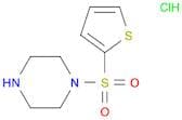 1-(thiophene-2-sulfonyl)piperazine hydrochloride