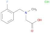N-(2-Fluorobenzyl)-N-methylglycine hydrochloride