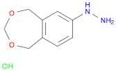 1,5-dihydro-2,4-benzodioxepin-7-ylhydrazine hydrochloride