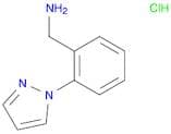 [2-(1H-pyrazol-1-yl)benzyl]amine hydrochloride