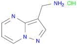 (pyrazolo[1,5-a]pyrimidin-3-ylmethyl)amine hydrochloride