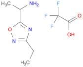 1-(3-Ethyl-1,2,4-oxadiazol-5-yl)ethanamine 2,2,2-trifluoroacetate