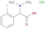 2-(Dimethylamino)-2-(2-fluorophenyl)acetic acid hydrochloride