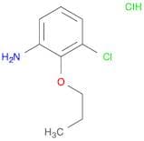 (3-Chloro-2-propoxyphenyl)amine hydrochloride