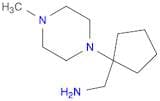 (1-(4-Methylpiperazin-1-yl)cyclopentyl)methanamine