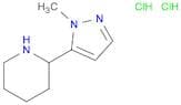 2-(1-Methyl-1H-pyrazol-5-yl)piperidine dihydrochloride