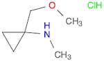 (1-(Methoxymethyl)cyclopropyl)methanamine hydrochloride