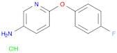 6-(4-fluorophenoxy)-3-pyridinamine hydrochloride