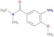 3-Amino-4-methoxy-N,N-dimethylbenzamide