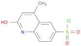 2-hydroxy-4-methyl-6-quinolinesulfonyl chloride