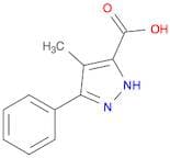 4-Methyl-5-phenyl-1H-pyrazole-3-carboxylic acid