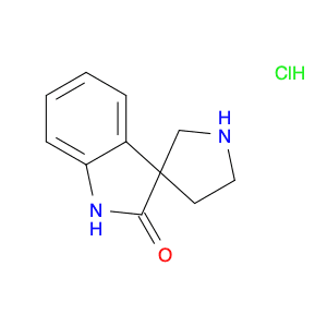 spiro[indole-3,3'-pyrrolidin]-2(1H)-one hydrochloride