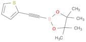 4,4,5,5-Tetramethyl-2-(thiophen-2-ylethynyl)-1,3,2-dioxaborolane