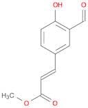 methyl (2E)-3-(3-formyl-4-hydroxyphenyl)acrylate