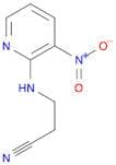 3-((3-Nitropyridin-2-yl)amino)propanenitrile