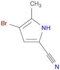 4-bromo-5-methyl-1H-pyrrole-2-carbonitrile