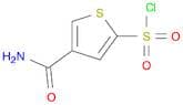4-Carbamoylthiophene-2-sulfonyl chloride
