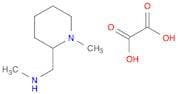N-Methyl-1-(1-methylpiperidin-2-yl)methanamine oxalate