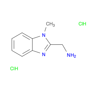 [(1-Methyl-1H-benzimidazol-2-yl)methyl]amine dihydrochloride