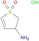 (1,1-Dioxido-2,3-dihydro-3-thienyl)amine hydrochloride