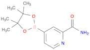 4-(4,4,5,5-Tetramethyl-1,3,2-dioxaborolan-2-yl)picolinamide