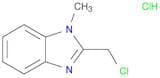 2-(chloromethyl)-1-methyl-1H-benzimidazole hydrochloride