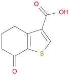 7-Oxo-4,5,6,7-tetrahydrobenzo[b]thiophene-3-carboxylic acid