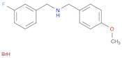 N-(3-Fluorobenzyl)-1-(4-methoxyphenyl)methanamine hydrobromide