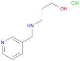 3-((Pyridin-3-ylmethyl)amino)propan-1-ol hydrochloride