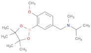 N-(4-Methoxy-3-(4,4,5,5-tetramethyl-1,3,2-dioxaborolan-2-yl)benzyl)-N-methylpropan-2-amine