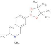 N-isopropyl-N-methyl-N-[3-(4,4,5,5-tetramethyl-1,3,2-dioxaborolan-2-yl)benzyl]amine