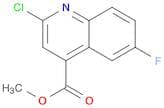 Methyl 2-chloro-6-fluoroquinoline-4-carboxylate