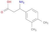 3-Amino-3-(3,4-dimethylphenyl)propanoic acid
