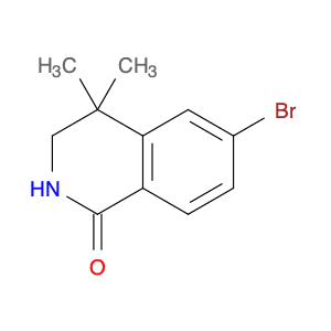 6-Bromo-4,4-dimethyl-3,4-dihydroisoquinolin-1(2H)-one