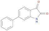 6-Phenylindoline-2,3-dione