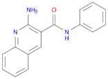 2-AMINO-N-3'-PHENYL-3-QUINOLINECARBOXAMIDE