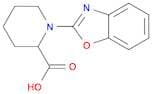 1-(1,3-Benzoxazol-2-yl)piperidine-2-carboxylic acid