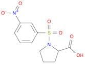 1-[(3-Nitrophenyl)sulfonyl]proline