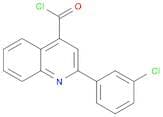 2-(3-Chlorophenyl)quinoline-4-carbonyl chloride