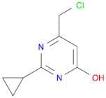 6-(Chloromethyl)-2-cyclopropylpyrimidin-4(1H)-one